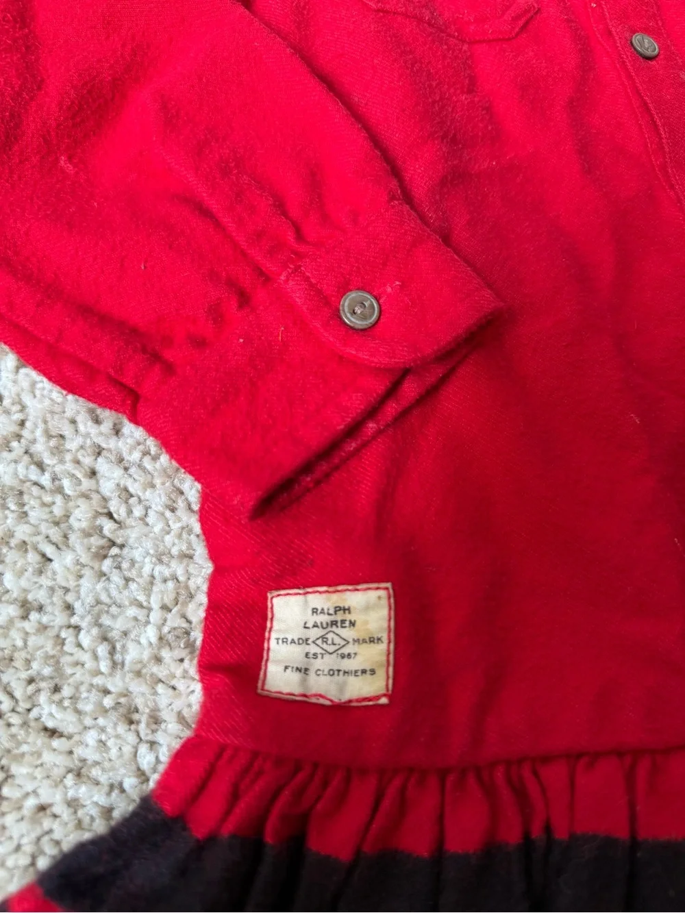 Ralph Lauren soft red